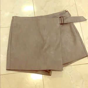 Zara Suede Skort